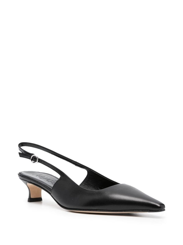 Ady Black Slingback Heels