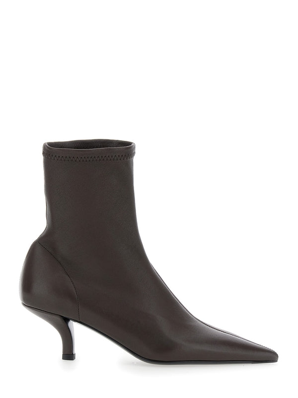 Toteme Brown Ankle Boots