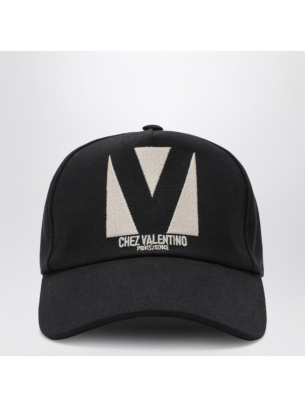 Chez Embroidered Logo Cap