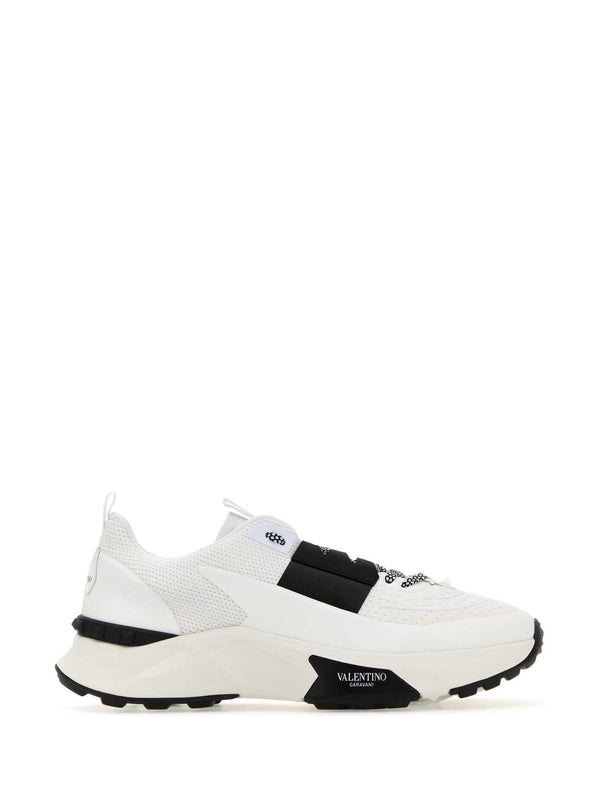 Valentino White Low Top Sneakers