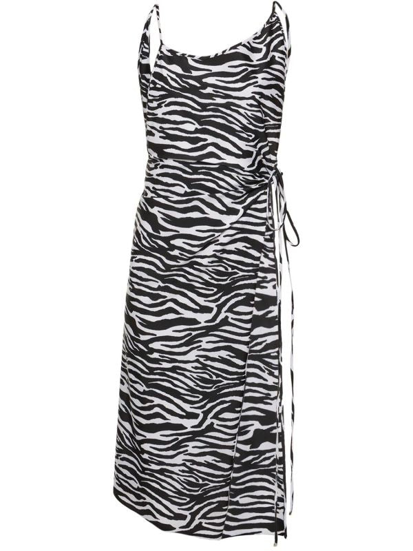 Animal
  Printing Strap Dress