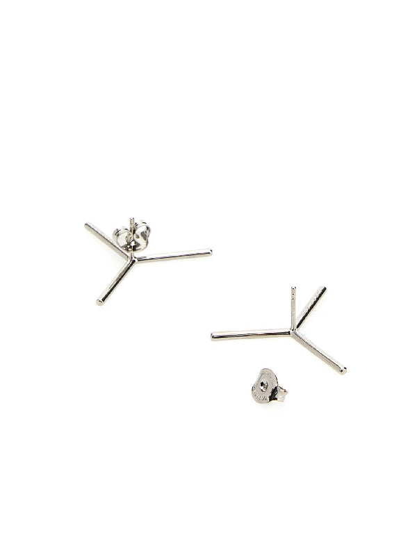 Y Logo Shape Earrings