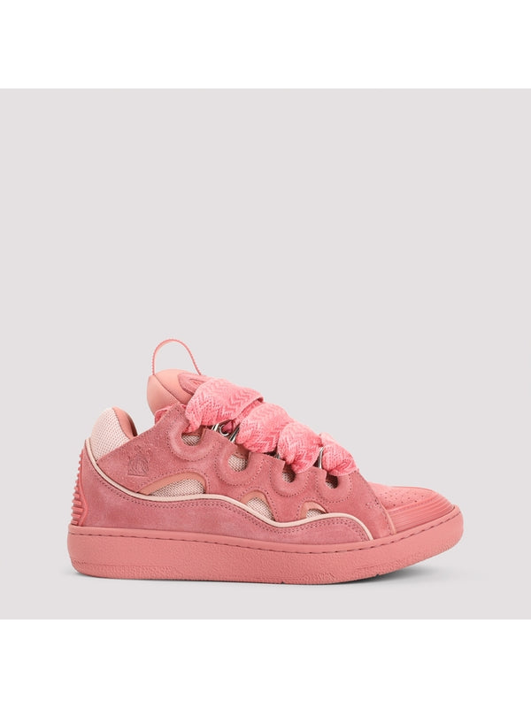 Lanvin Pink Low Top Sneakers