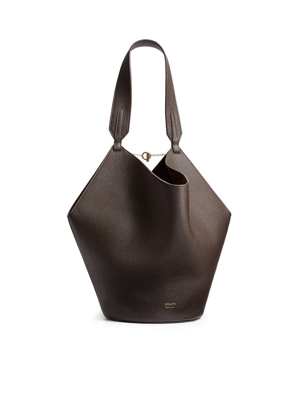 Lotus Calfskin Small Tote Bag