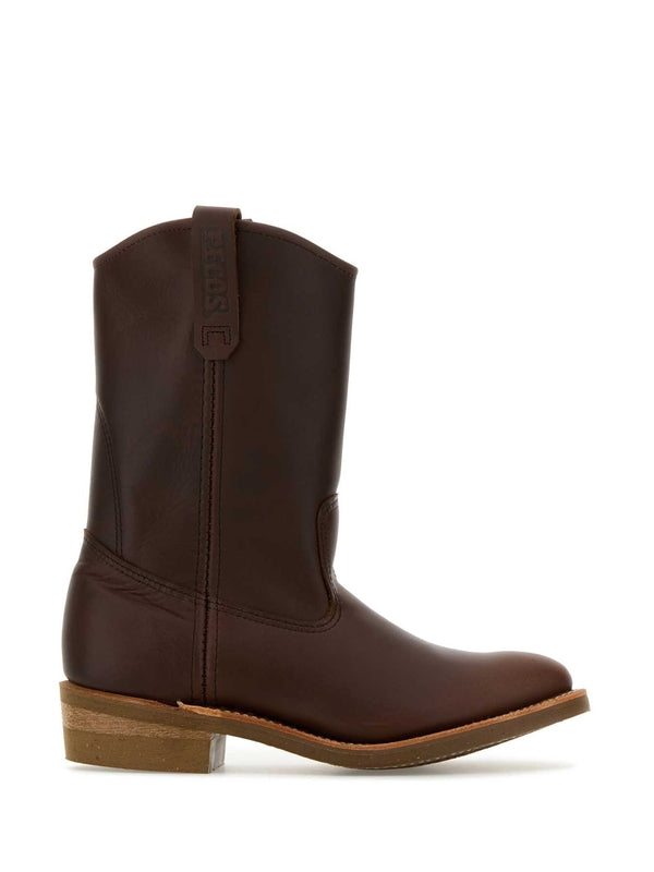Red Wing Brown Middle Boots
