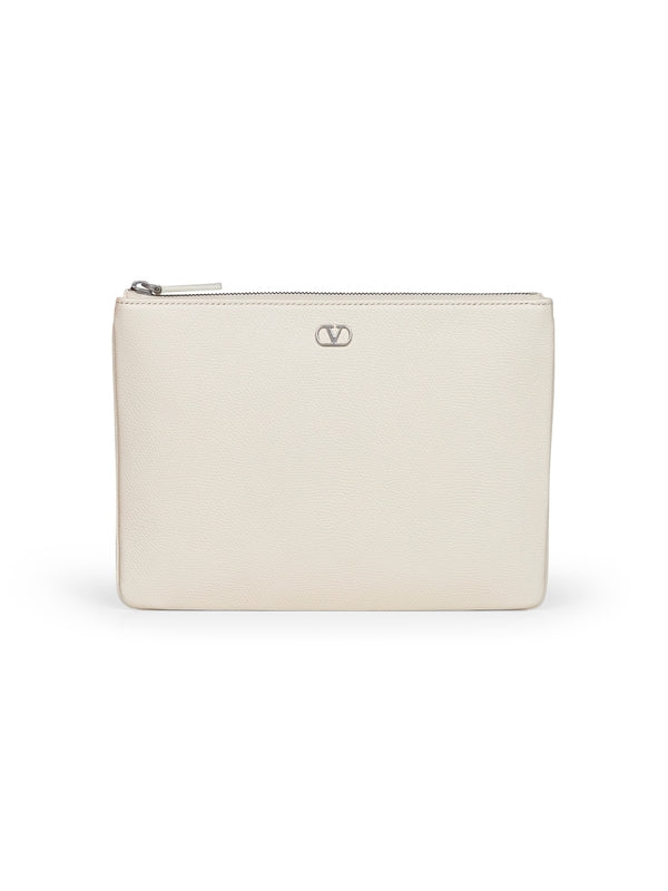 Valentino White Clutch Bags