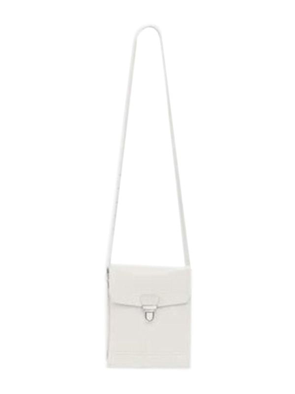 Buckle Leather Shoulder Bag