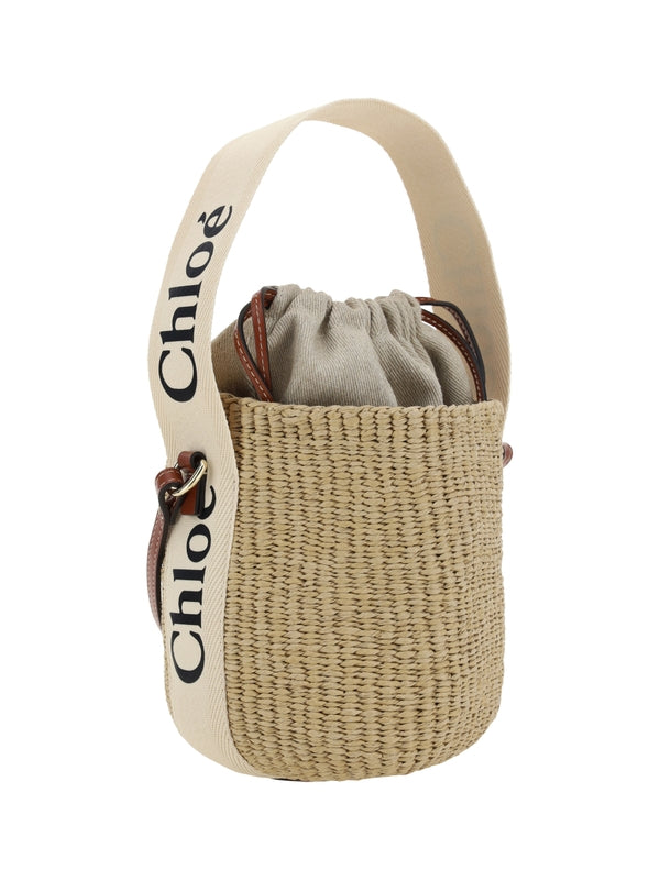 Woody Logo Strap Small Bucket
  Bag