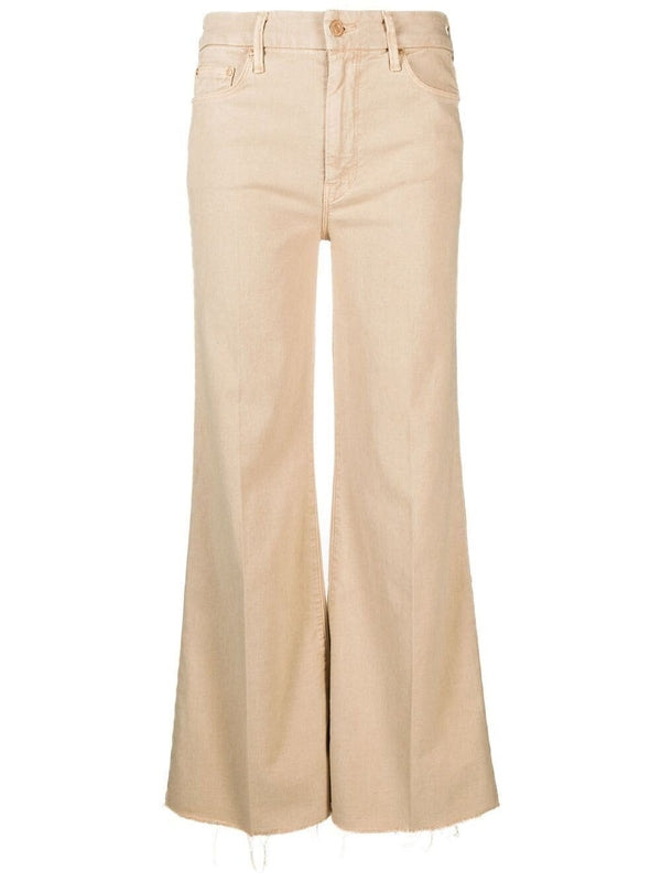 Flare Cotton Blend Pants