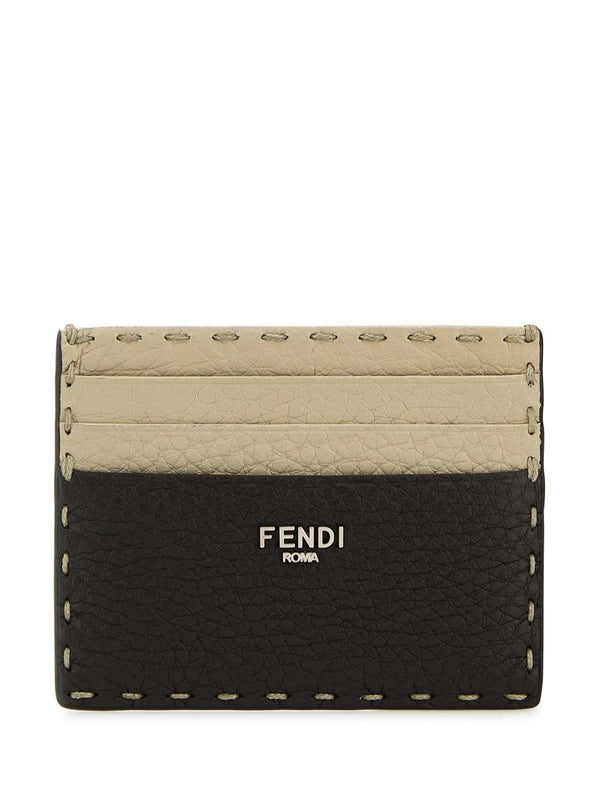 Fendi Brown Card Holders