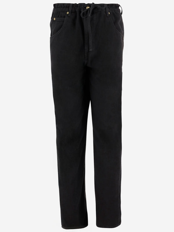 Dark Park Black Casual Pants
