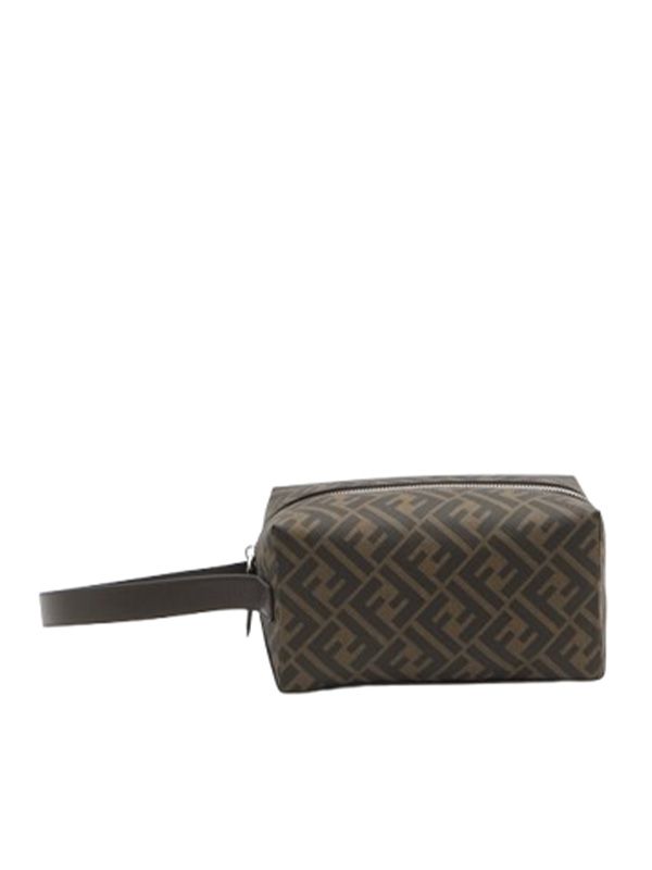 FF Logo Pattern Toiletry Pouch