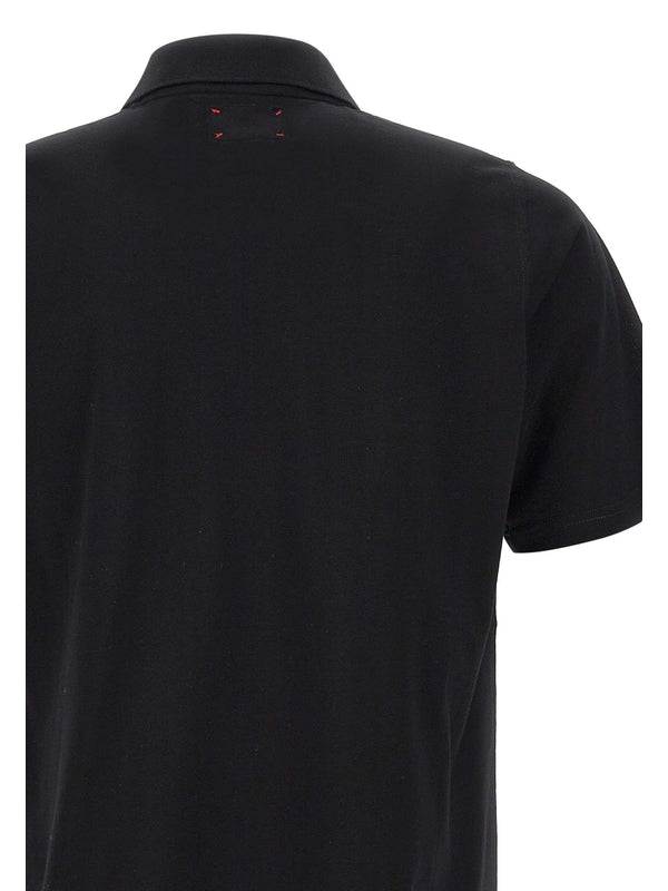 Kiton Black Polo Shirts