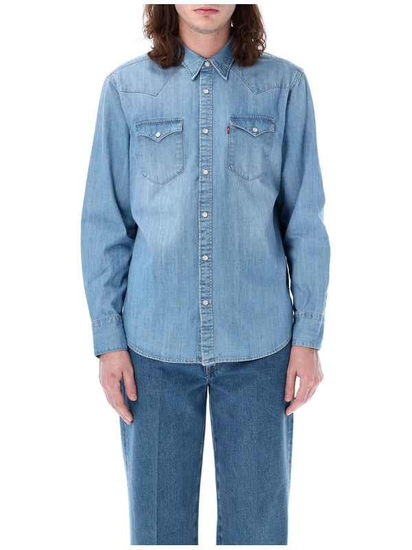 Levi'S Blue Shirt