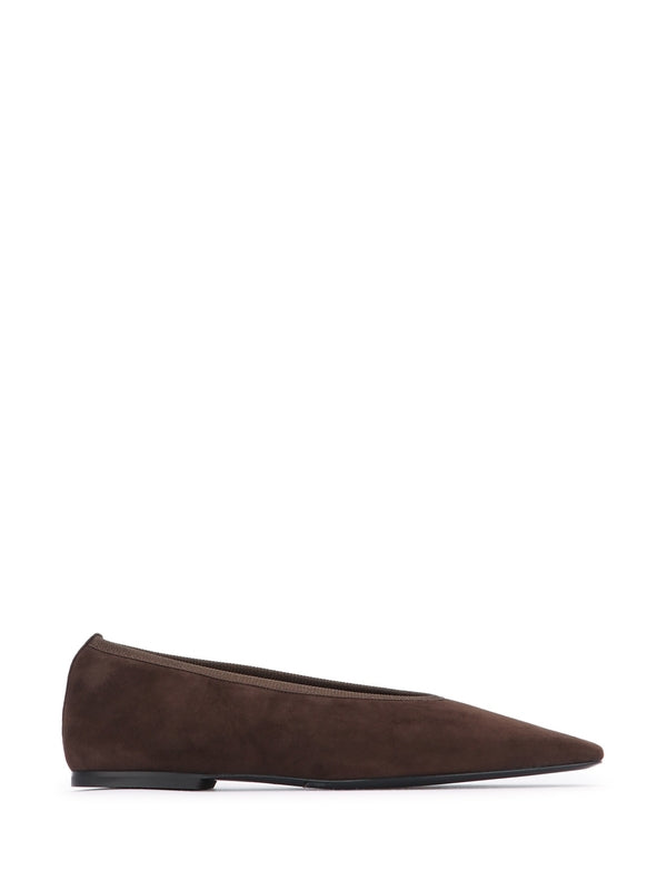 Toteme Brown Flat Shoes