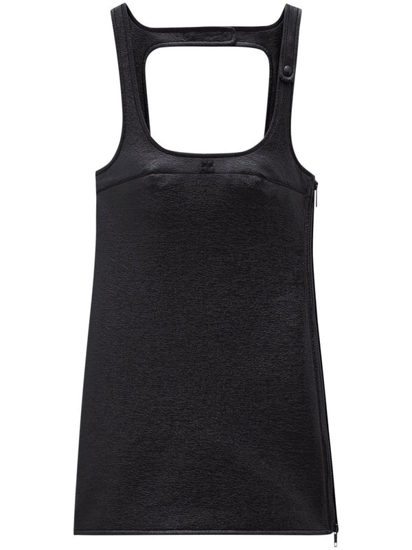 Redition Square Neck Mini Dress