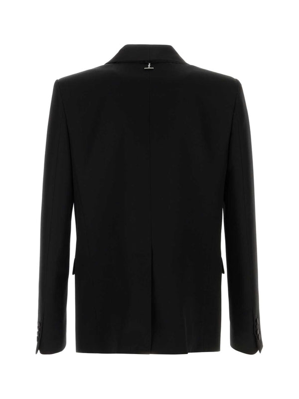 Alexander Mcqueen Black Tailored Jackets