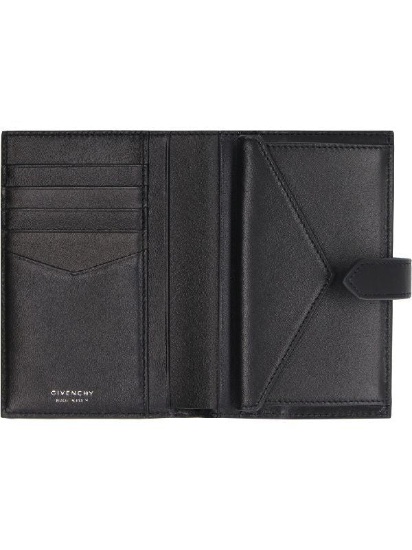 4G Embossed Leather Wallet