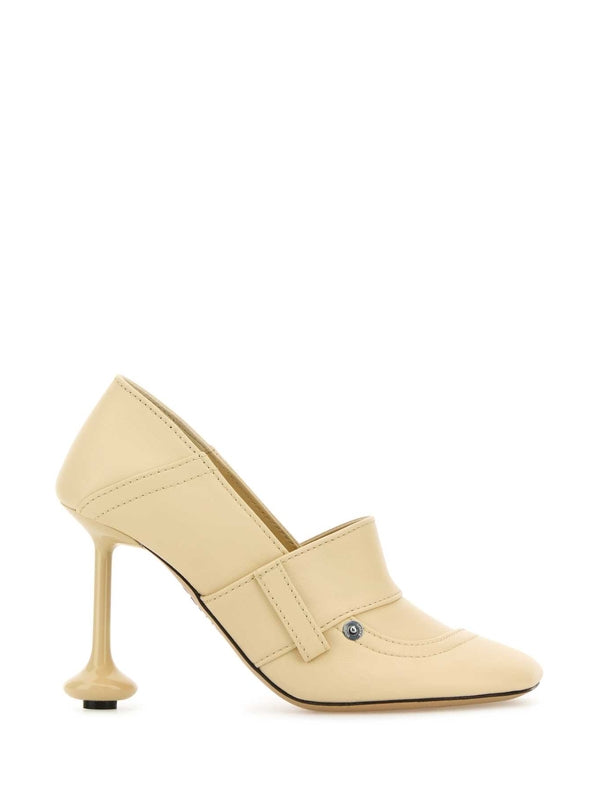 Toy Leather Pumps Heelss