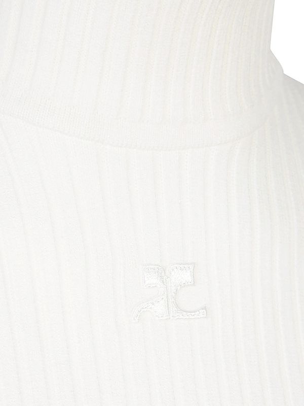 Reedition Logo Patch High Neck Knit