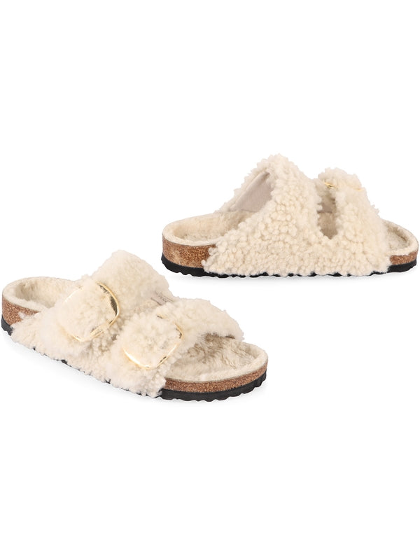 Arizona Big Buckle Teddy Sandals