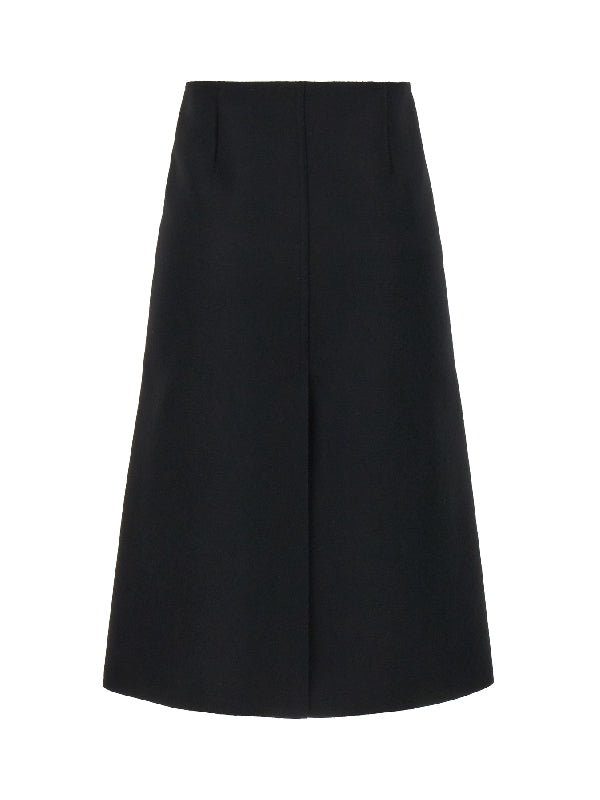 A-Line Midi Skirt