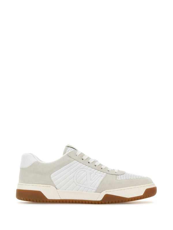 Valentino White Low Top Sneakers