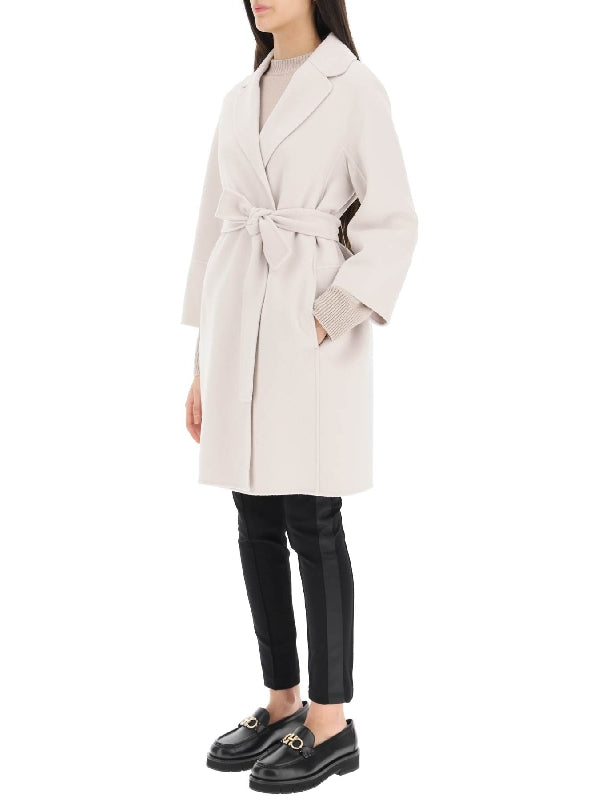 Arona Belted Wool Midi Coat