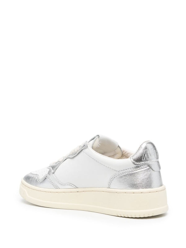 Medalist Metallic Leather Low
  Top Sneakers