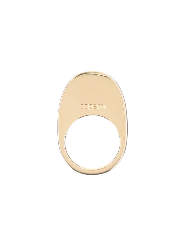 Swipe Engraved Logo Ring - Jente