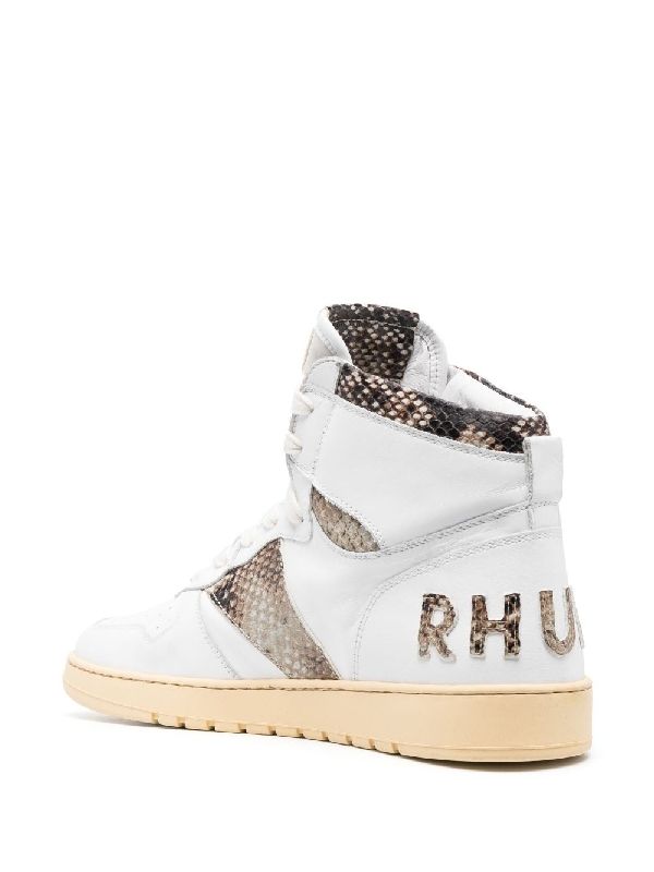 Rhecess Leather High Top Sneakers