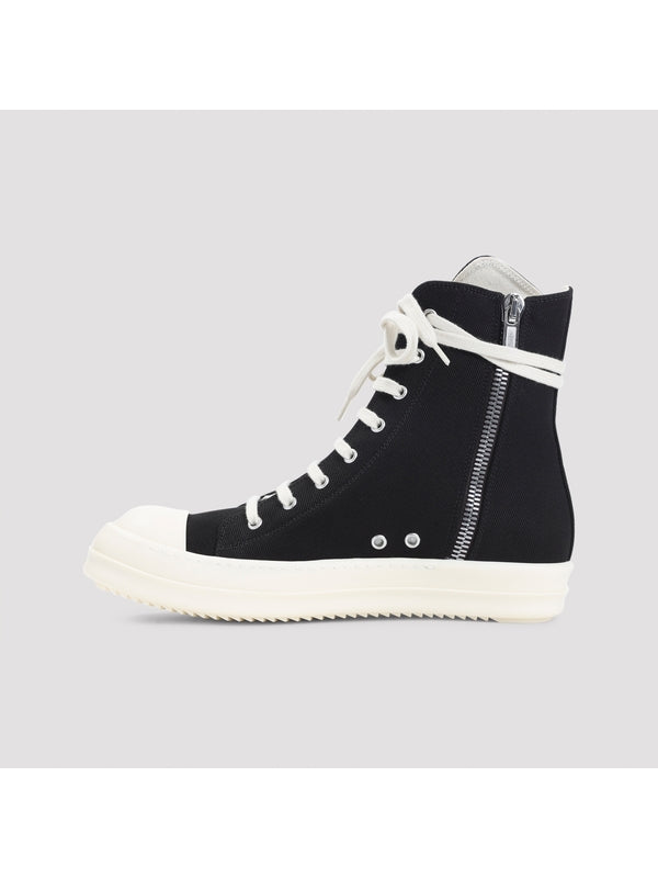 Rick Owens Drkshdw Black High Top Sneakers