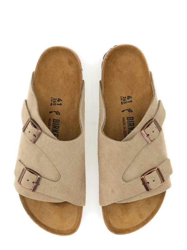 Zurich Strap Suede Sandals