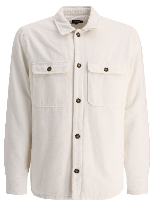 Alessio Logo Embroidered Overshirt