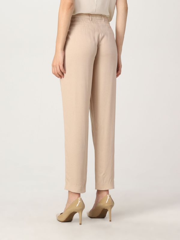 Beige Slimfit Pants