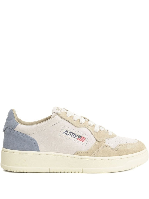 Autry Beige Low Top Sneakers