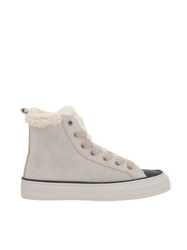 Monilito Suede High-Top
  Sneakers