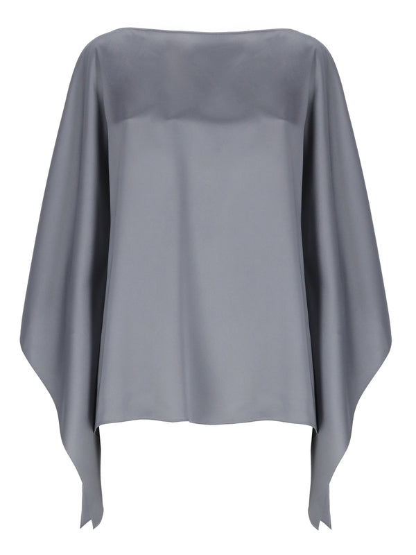 Cape Slit Detail Blouse