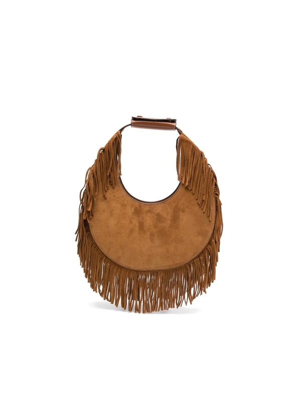 MOON Suede Fringe Tote Bag
