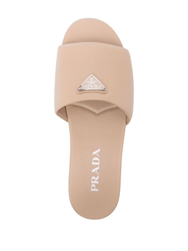 Triangle Logo
  Decoration Leather Slides