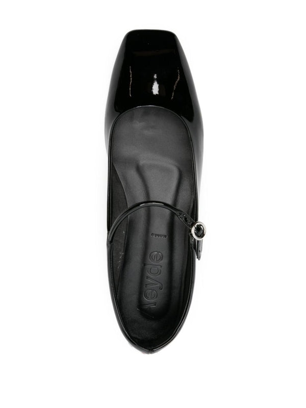 Aidy Black Flat Shoes