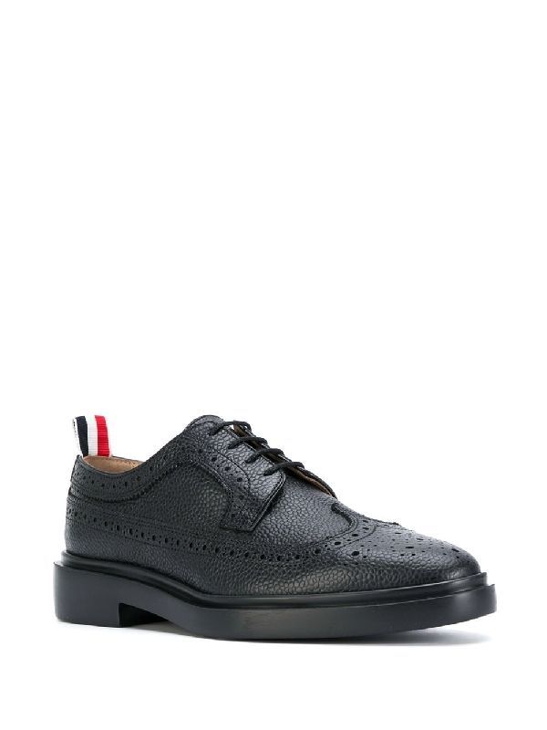 RWB Brogue Leather Lace-Up Shoes