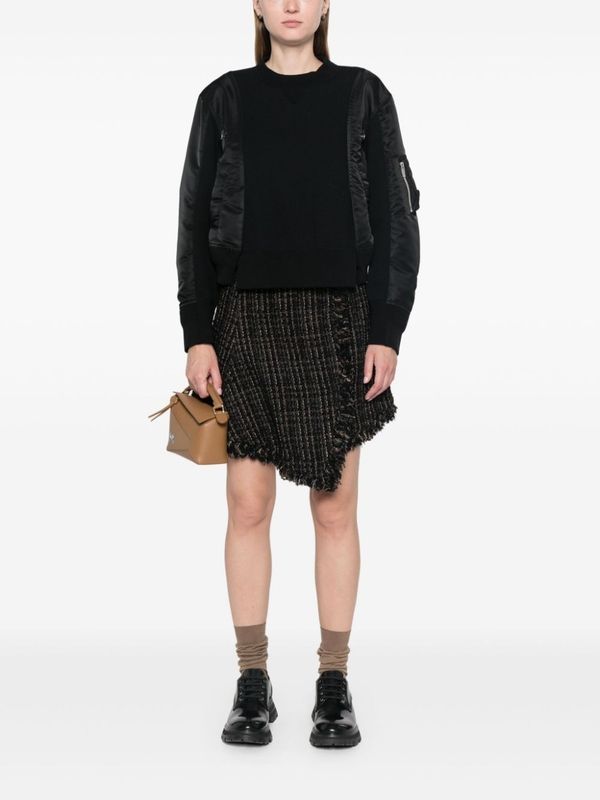 Tweed Mini Skirt