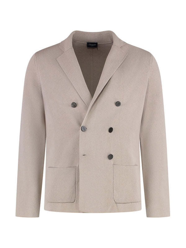 Double-Breasted Cotton Jacket