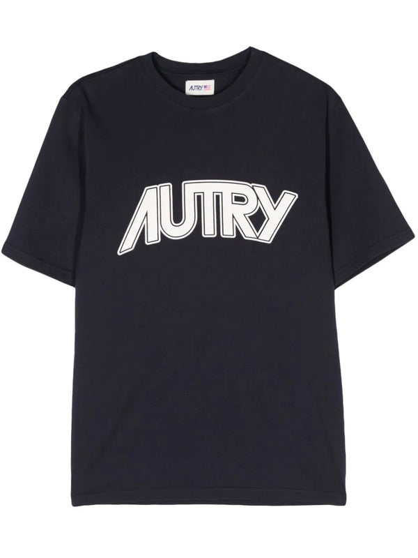 Autry Black Short Sleeve T-Shirt