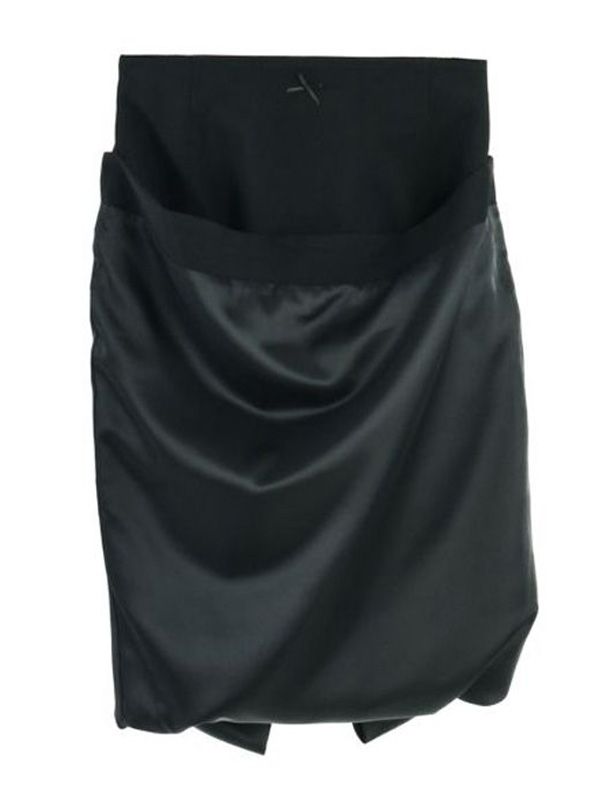 Commission Fold-Up Black Skirt