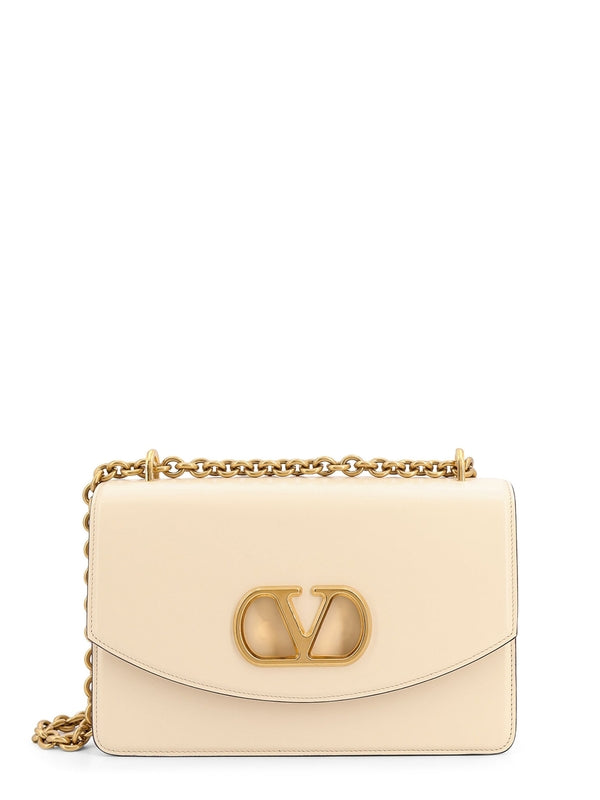 Vain Logo Buckle Chain Shoulder Bag