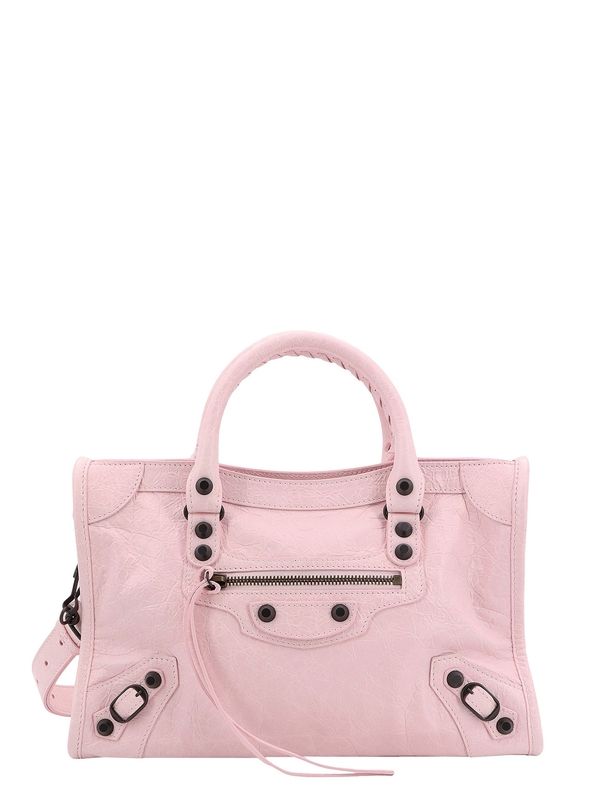 Balenciaga City Small Pink Tote Bags