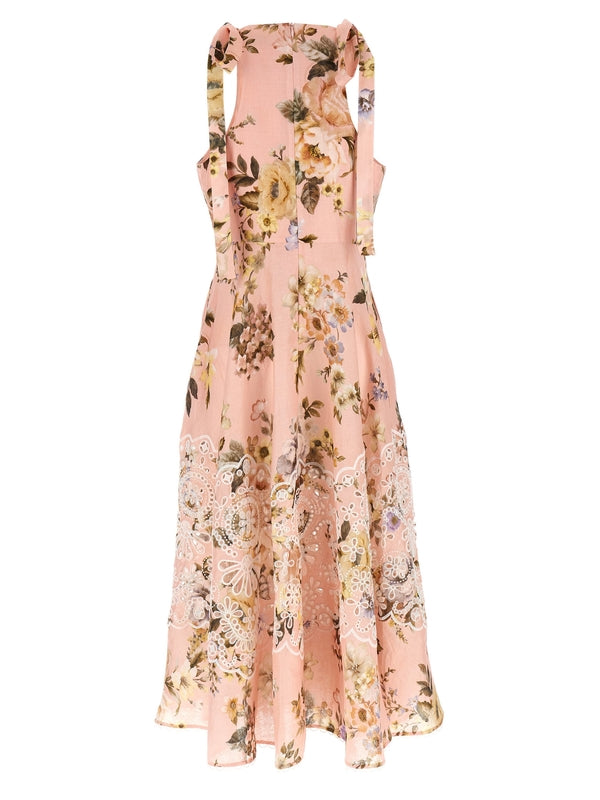 ACACIA Flower
  Pattern Long Dress