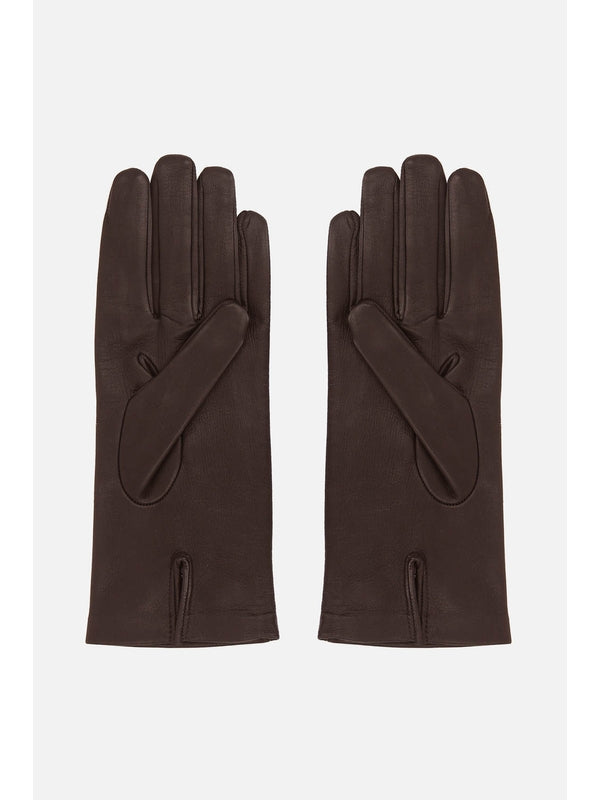 Maison Margiela Brown Leather Gloves